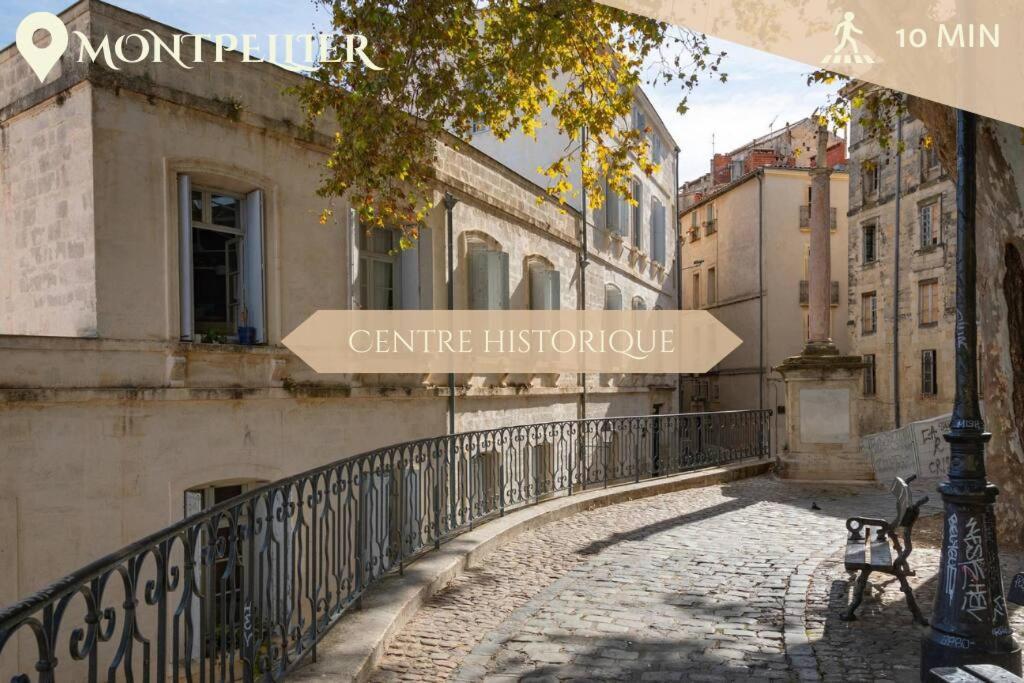 027-Maison, 2Chambres, Jardin, Parking, Central Montpellier Exterior foto